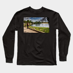 Melbourne Hall garden Long Sleeve T-Shirt